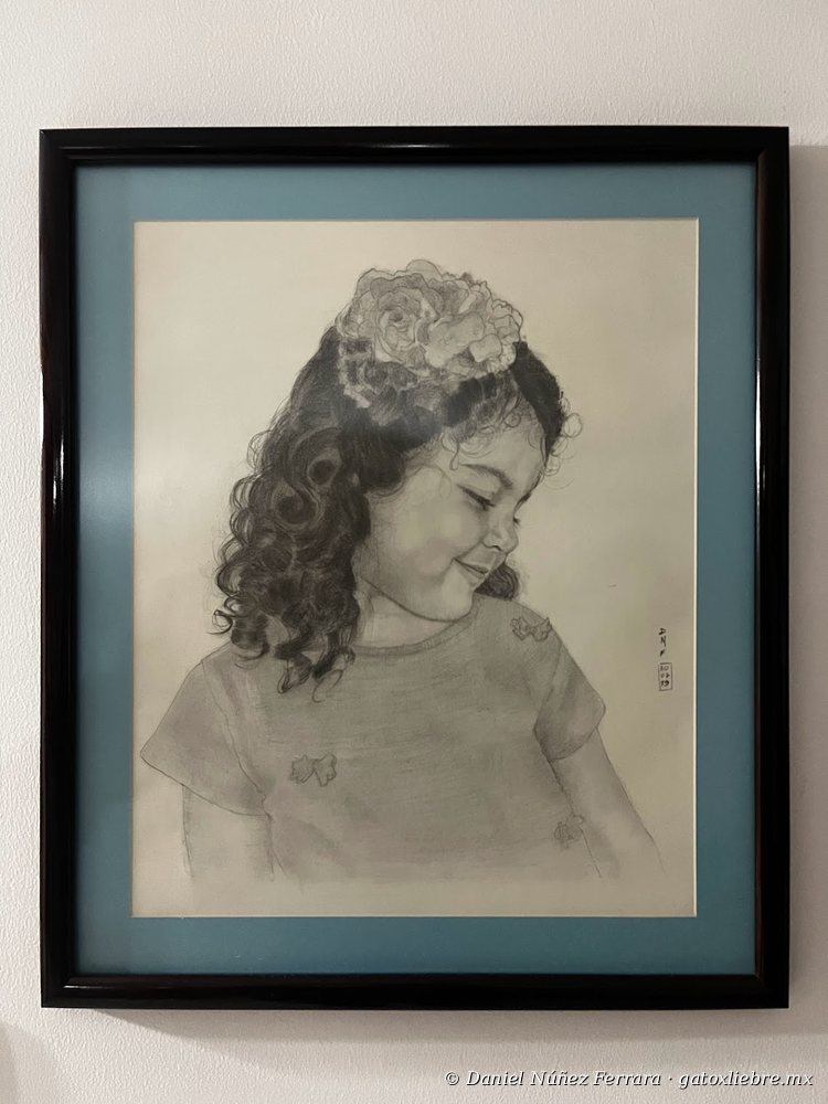 Retrato por encargo en carbón
