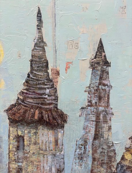 Donde viven las brujas — pintura texturada