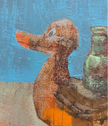 El pato — pintura